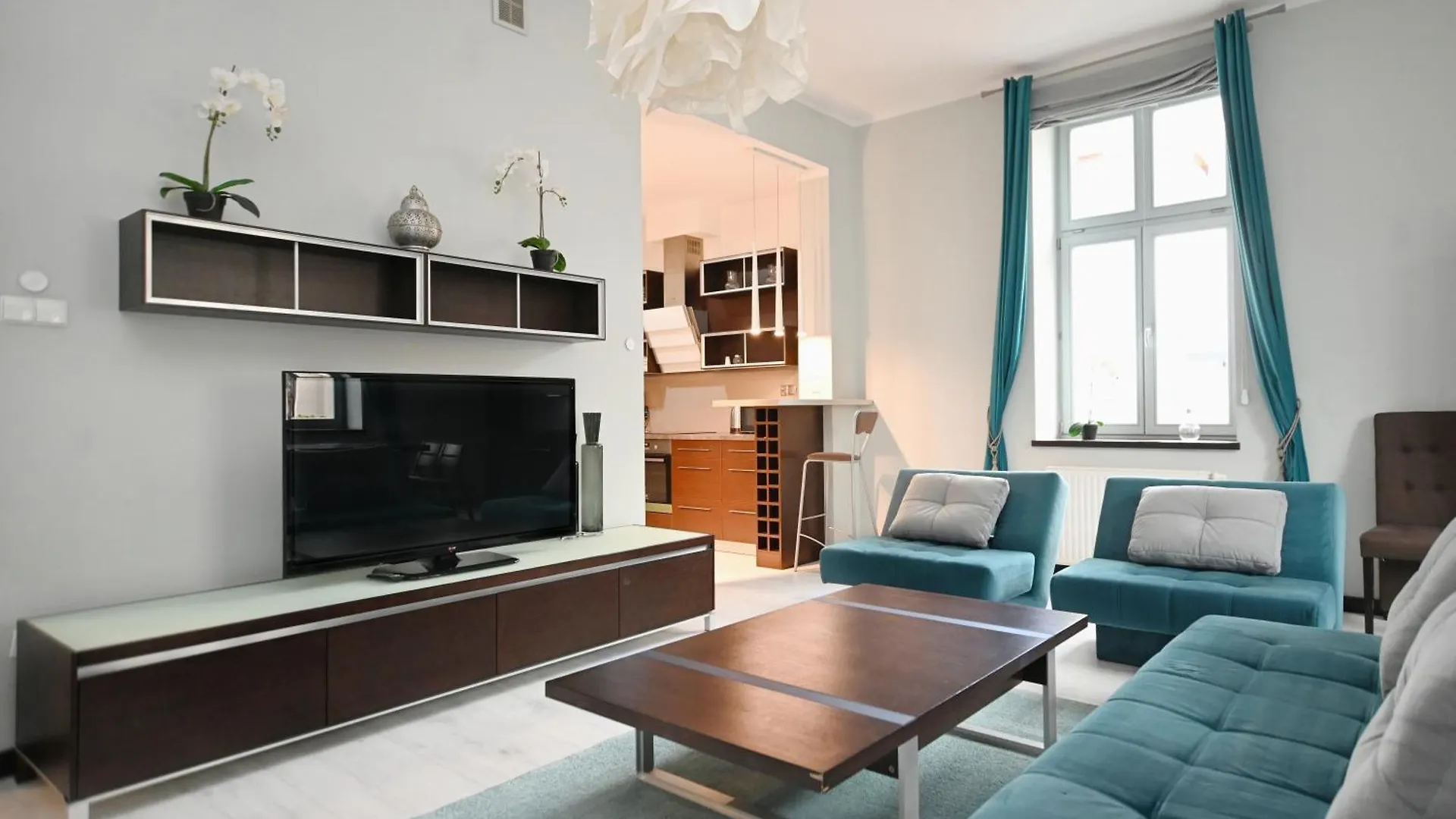 Lägenhet Victus Apartamenty, Apartament Niebieski Sopot